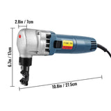 Electric Nibbler 1.8mm Heavy Duty Metal Sheet Cutter Stainless Steel 380W V952-DCJA1.8MM220VHMS1V3