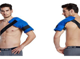 Large Flexible Gel Ice Pack & Wrap with Straps for Hot Cold Therapy - Pain Relief for Shoulder V1366-AZ2-W-07565