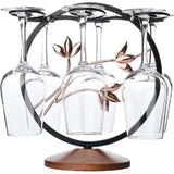 Freestanding Metal Wine Glass Drying Rack Kitchen Bar Decor Multi-Function Display Stand Tabletop V1188-MS-227-1690