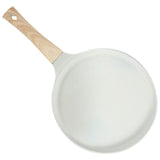 White Nonstick Fry Pan with Even Heat Distribution, Cookware for Home Kitchen Cooking V1192-AZ-W-21303