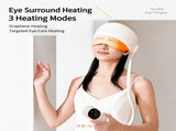 Head and Eye Wraparound Massager with Adjustable Strap and Handheld Controller for Home Relaxation, V1341-ZY-HB2J9M7R-BEIGE