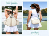 Tennis/Badminton/Squash Multi-Functional Backpack, 3-Way Carrying & Hidden Hook, Perfect for Court & V1385-WQB-WU-925-008