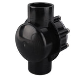 7235 Check Valve 180 Degree Replacement for Pools Spas Straight Through Flow Clear Lid V1294-YM0901-3111240322011