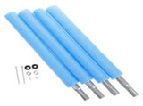 SWETRACE 4 Trampoline Poles Steel Foam Replacement Parts 1Set 19.06X1.57X1.57in V1189-LWWAL-20260327-03714