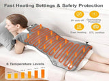 Fast Heating Electric Heating Pad for Neck and Shoulder and Back with 6 Heating Settings & 4 Timer, V1107-742-11501