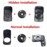 Bicycle Handlebar Extender for Mountain Hybrid Bike - Compatible - Flat Bar Ends - Ergonomic Design V1192-AZ-W-15258
