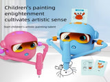 Smart Children's Drawing Robot, an automatic drawing robot toy and interactive educational painting V1105-YAWJ-06