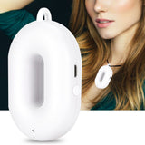 Neck Hanging Necklace Type Mini Portable Negative Ion Air Purifier Low Noise USB ChargingWhite V1294-YM0901-3113200014812