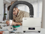 Solder Fume Extractor, 459 m/h Strong Suction Soldering Smoke Absorber with 280W Brushless Motor, V952-PYJQDDY450LFT0DSYV3