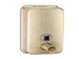 Wall Mount Commercial Soap Dispenser Large Capacity Leakproof Manual Stainless Steel Soap Dispenser V1294-YM0901-3112240019611