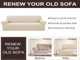 Stretch Couch Cover Sofa Bundles loveseat V1258-DP02-F-595