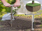 Soil Sample - 12" Metal Soil Complete with Small Plastic Tube with Lid, Soil Sampler V1192-AZ-W-33701