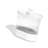 Rice Bucket Damp Proof Sealing Thickened PP PET Grain Storage Tank for Home Flour Dog Food L White V1294-YM0626-3118230011812