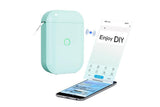 Wireless Bluetooth Label Maker Machine with Label Tape Mini Sticker Maker-Green V1263-JX-6378