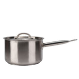 Stainless Steel Composite Bottom Cooking Pot Single Handle Saucepan with Lid Kitchen Cookware V1294-YM0901-3113200010211