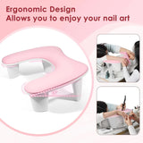 Pink This handheld nail care device integrates a U-shaped pillow and comes with a portable V1232-MJUXZ001