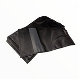 100 Resealable Mylar Black Stand Up Bags 53x32cm - Food Packaging Zip Pouch and Handle V238-SUPDZ-40117630795856