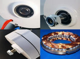 100W 12V/24V Permanent Magnet Generator, 3 Phase Gearless Alternator 600 RPM with 100A 1600V V1107-CS-UAZGGZ31