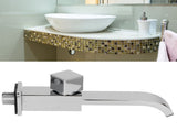 G1/2 Wall in Faucet Single Cold Waterfall Sink Basin Water Tap Bathroom Accessory V1294-YM0901-3112200139112