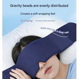 Home and Travel Sleep Aid Bundle - White Dual Mode CES Microcurrent Sleep Aid Device and Grey V888-ELOSUNG53642