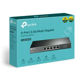 TP-Link TL-SG105-M2 5-Port 2.5G Desktop Switch, Up To 25G Switching Capacity, Connects 2.5G V1202-V2-NWTL-SG105-M2