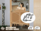 2 pack 304 Stainless Steel Swinging Hardware Saloon Door Hinges,L V1369-AZ3-W-11290