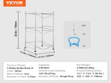 3 Tiers Water Jug Holder, 5 Gallon Water Bottle Holder, Single Row Water Bottle Rack for 3 Bottles, V952-5JLTZSSTSTZC6X90BV0