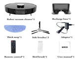 3 IN 1 Robot Vaccum Cleaner with Mop LDS Slam Navigation APP control Voice Control Automatic V1222-V8
