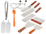 SWETRACE Grill Accessory Bbq Grill Utensils Set Stainless Steel 1 Set 12Pcs V1189-LWWAL-20260327-03672
