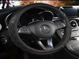 Car Steering Wheel Cover - 3D Honeycomb Breathable Mesh - Anti-Slip Sweat-Absorbent Grip for V888-ELOSUNG54999-4