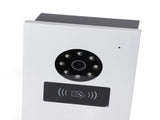Wired Video Doorbell System 7 Inch Color HD Screen Visual Intercom Doorbell Swipe Card Intelligent V1294-YM0901-3114240047712