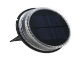 8pcs Ground Lights LED Warm Light Outdoor Disk Lights IP68 Waterproof Underground Lights V1294-YM0901-H39905-8