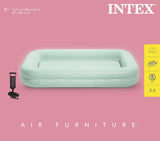 Intex Kidz Inflatable Travel Bed set with Hand Pump - Stars. Great for Travel 66810 V1032-IXKIDZBED-66810