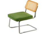 Rattan Chairs, Set of 2, Mid Century Modern Dining Chair, Upholstered Velvet Accent Chair with V952-TBYCYTERLS206AHX9V0