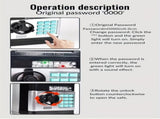 Children's Password Piggy Bank, Stores Coins & Paper Money, Auto Roll-Up, Sound & Light Interaction, V1232-CQG003