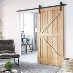 1.8m Sliding Barn Door Hardware Heavy Duty Sturdy Kit V63-827281