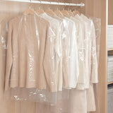 30 Pieces Garment Covers Dustproof Cover Dustproof Pouch Transparent Protective Covers For Dress V1188-MS-227-1106