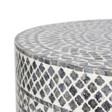 DIAMOND MOTHER OF PEARL COFFEE TABLE BLACK V742-VC2BLK