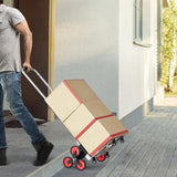 Stair Climbing Cart Heavy Duty Folding Hand Truck Dolly 118 kg 10 Wheels V952-TCSPLCYS260LDSY04V0