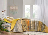 Lively Quilted bedspread and pillowcovers set Add Vibrancy to Your Room - Queen size V745-MAC080229Q13U