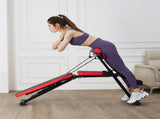 Multi-Functional Weight Bench for Full Body Workout, Roman Chair Hyperextension Bench, 770 lbs V952-ZDKLMYAX300LUGKWBV0