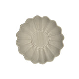 Set of 2 Scalloped Terracotta Bowls | White Glaze Finish | Decorative & Serving Bowls V1026-KLC9209