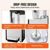 Commercial Beverage Dispenser 12L Cold Juice Ice Drink Dispenser for Party V952-SYYLJJBSJXS1AOADUV3