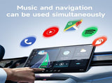 2-in-1 Wireless CarPlay & Android Auto Adapter - Plug & Play Dongle for Cars V888-ELOSUNG29129