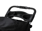 PaWz 4 Wheels Pet Stroller Dog Cat Cage Black ST1002-BK