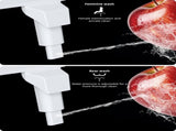 Non-Electric Mechanical Bidet Attachment Ultra-Slim Dual Nozzle Design with Feminine & Posterior V1107-CS-PZFXQ
