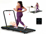 Everfit Treadmill Electric Walking Pad Under Desk Home Gym Fitness 420mm Remote TMILL-TITAN42-PAD