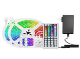LED Strip Lights 32.8ft. RGB 300 LEDs Lights with 44 Keys IR Remote 20 Colors 6 DIY 8 Preset V1294-YM0901-H38726US