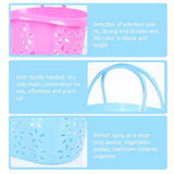 8Pcs Multi Functional Plastic Vegetable and Fruit Storage Baskets with Sturdy Handles V1369-AZ3-W-16815