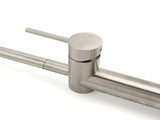 WELS 6L/m Kitchen Laundry 360 Swivel Sink Mixer Faucet Tap Spout Brushed Silver V1233-KRD503N